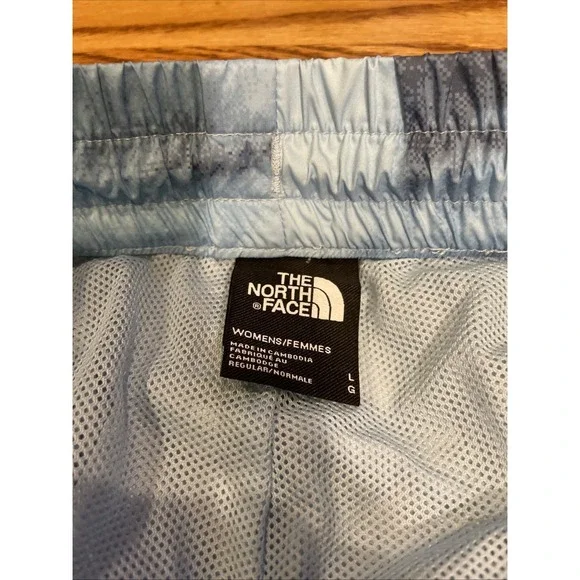 The North Face Jogger Pants Womens Large Blue Hydrenaline Windwall Windbreaker - Picture 6 of 9